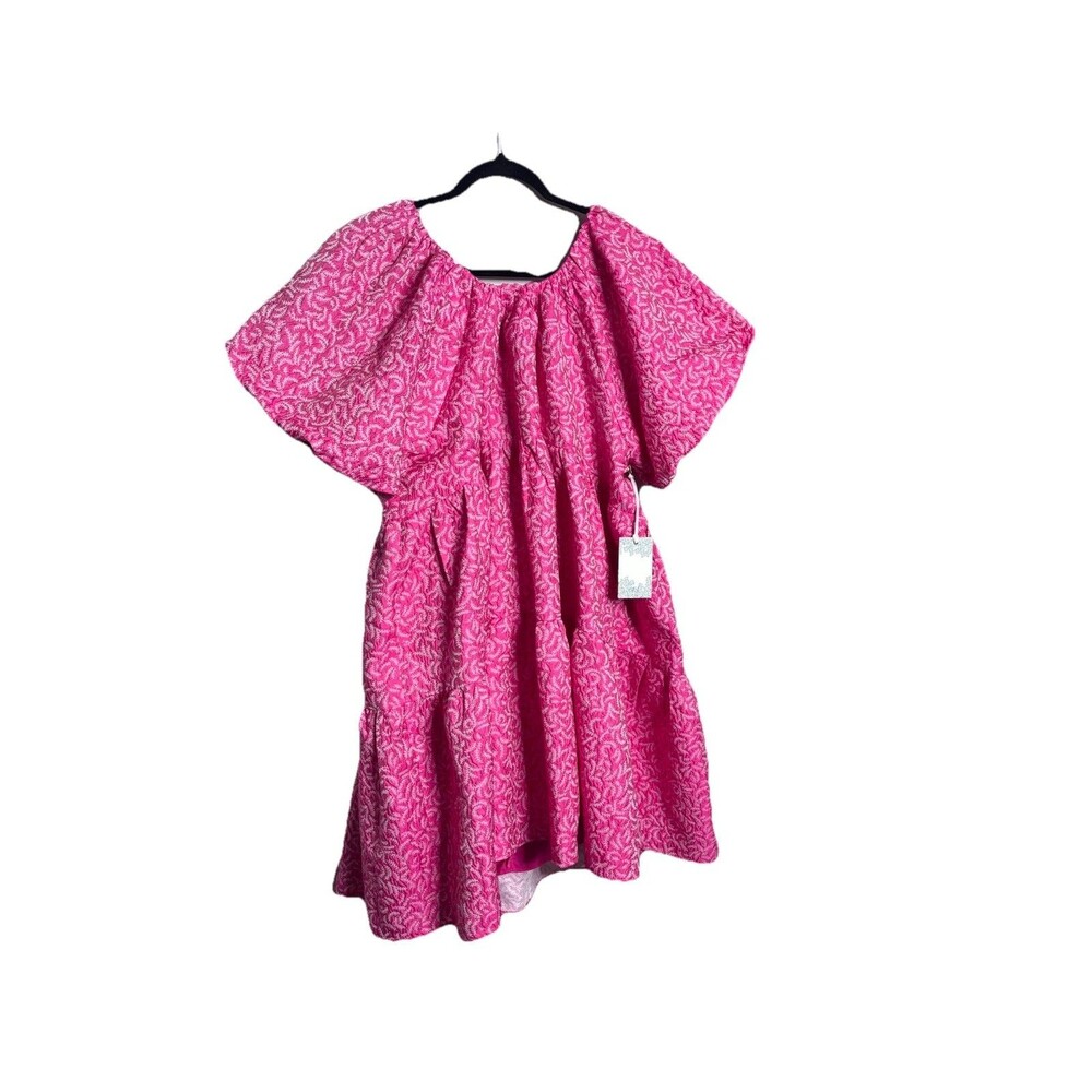 NWT Tuckernuck Hyacinth House Fuchsia Belinda Dress Sz XL